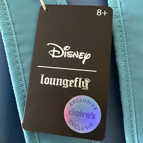 NWT Full-Size Loungefly Disney Stitch Heart Cosplay Backpk Claire’s Exclusive 🫶🩷 - Picture 4 of 14